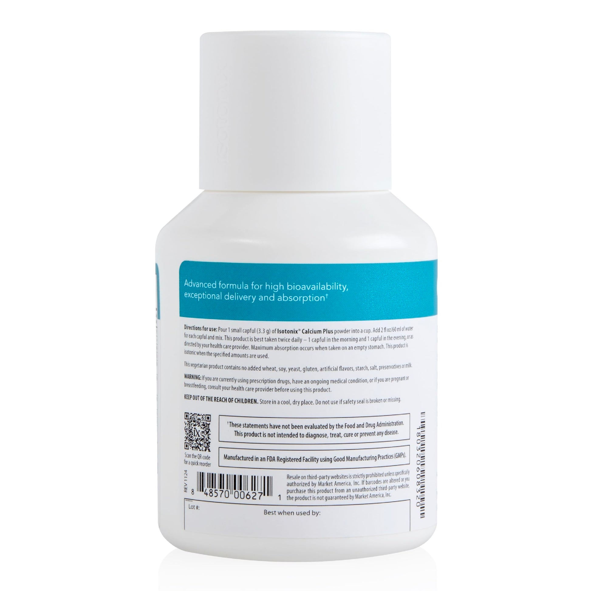 Isotonix Calcium Plus – Calcium Supplement for Women and Men with Magnesium, Vitamin D3, and Vitamin C – Fast Absorbing Isotonic Formula – Calcium Citrate & 5 Salts - 90 Servings Isotonix buy supplements canada