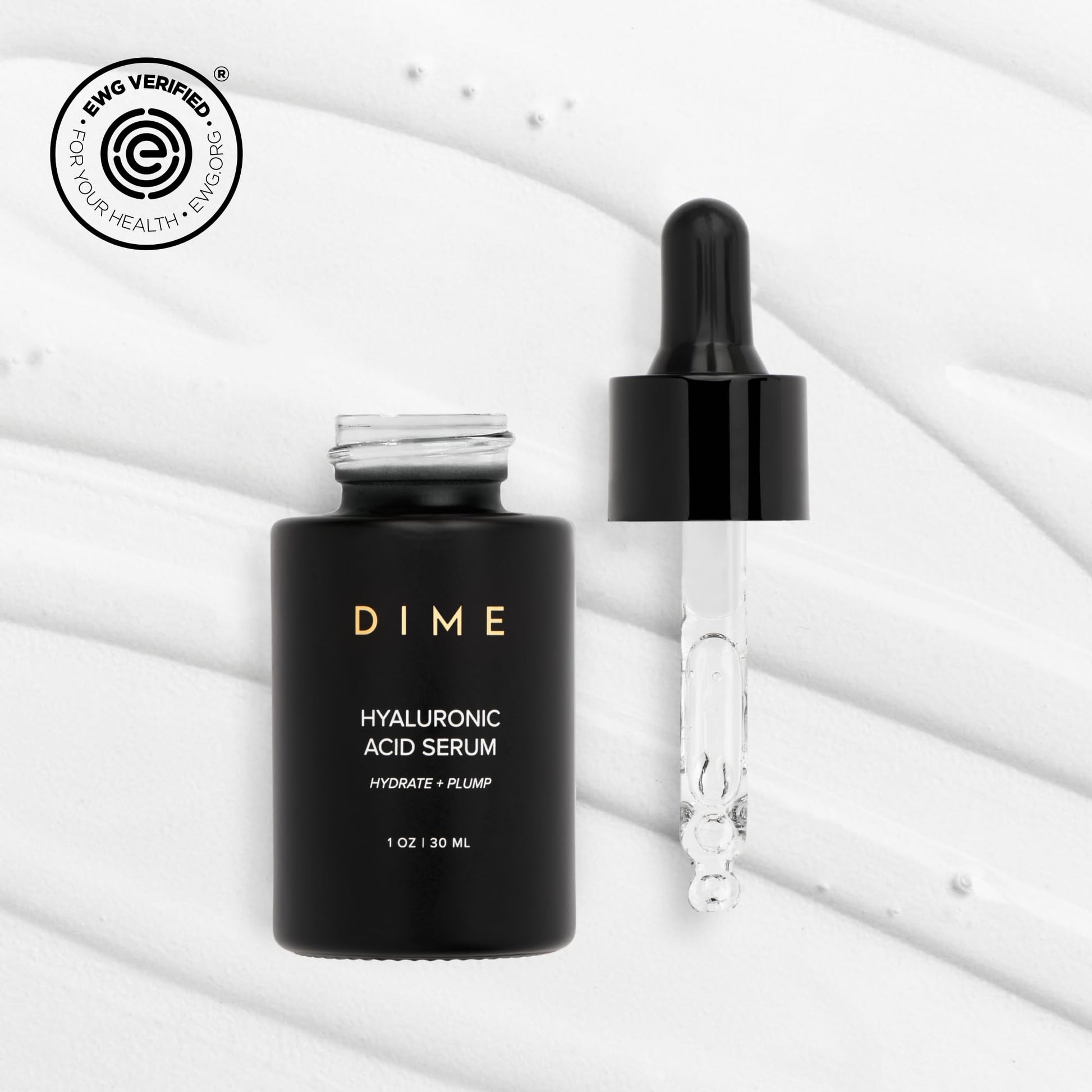 DIME Beauty Hyaluronic Acid Serum, Ultra Hydrating Face Serum with Pure Hyaluronic Acid, 1 oz / 30 ml DIME buy supplements canada
