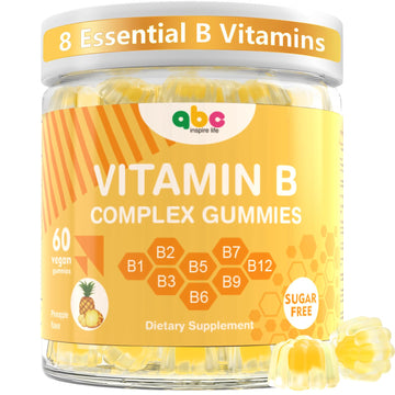 NEWOLITE Vitamin B Complex Gummies for Adult Kid-Pineapple Flavor-Chewable Supplement with 8 Essential B Vitamins NEWOLITE buy supplements canada