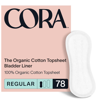 Cora Ultra Thin Organic Bladder Liners | Incontinence & Postpartum Pads for Women | Panty Liners Cora buy supplements canada