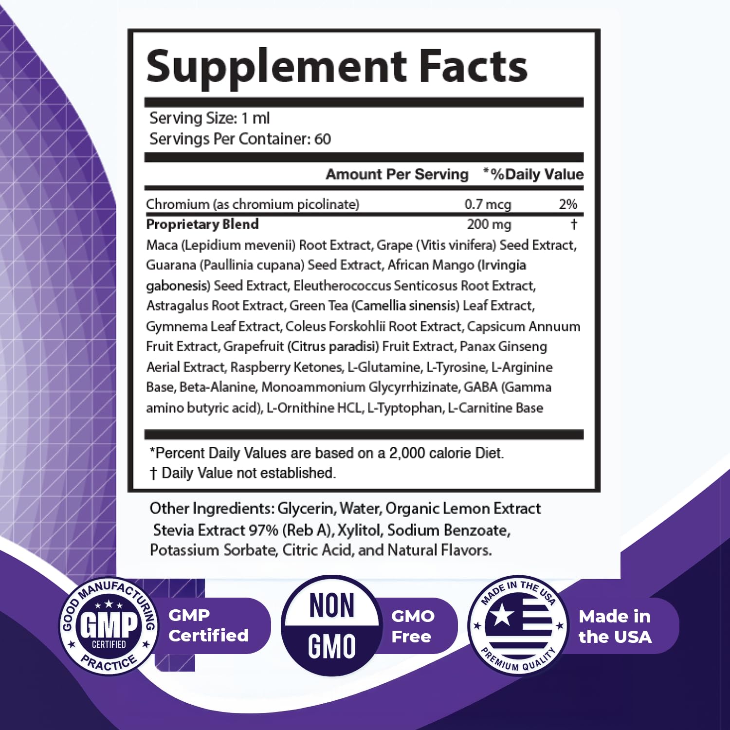 Nature’s NutriWave NeuroSilence Liquid Drops – Natural Botanical Blend – Non-GMO, Easy-to-Use Daily Formula – Made in USA, GMP-Certified Facility – 2oz Bottle, 60 Servings, 1 Month Supply Nature’s NutriWave buy supplements canada