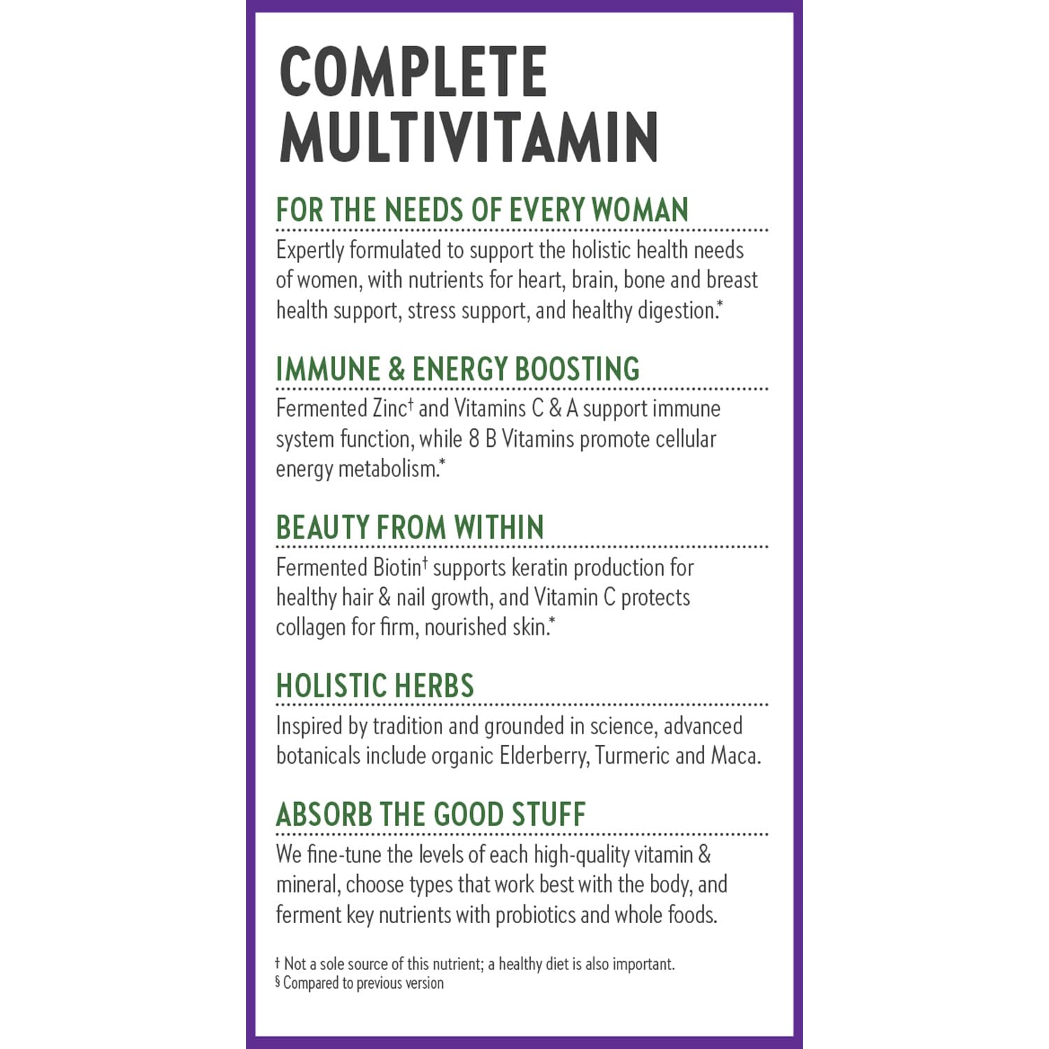 New Chapter Women’s Multivitamin, Iron, B6, B12, Biotin for Hair Growth, D3, Vit C, Zinc for Immune & Stress Support, Gentle on an Empty Stomach, One Daily, Non-GMO, Gluten-Free, 18+, 72 Tablets New Chapter buy supplements canada