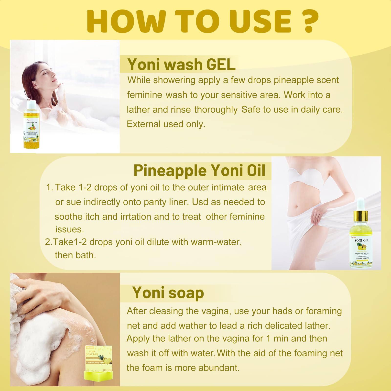 Yoni Wash Yoni Oil Yoni Bar Soap, Women ph Balance, Feminine Wash for Women Remove Odor Moisturizing forvirness buy supplements canada