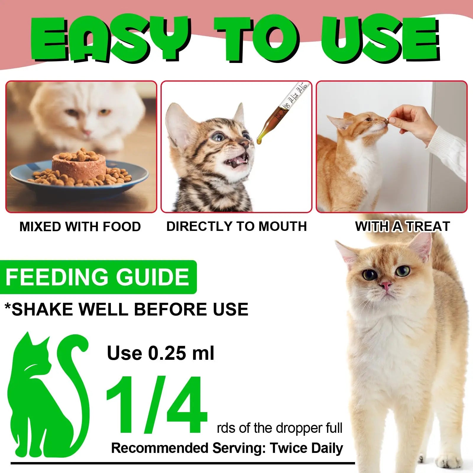 Cat Urinary Tract Infection Treatment, Cat UTI Treatment Drops Supports Bladder, Kidney Stone, Cranberry Kidney Bladder Support Supplement, Chicken Flavor, 60ml BTQAFVZT buy supplements canada