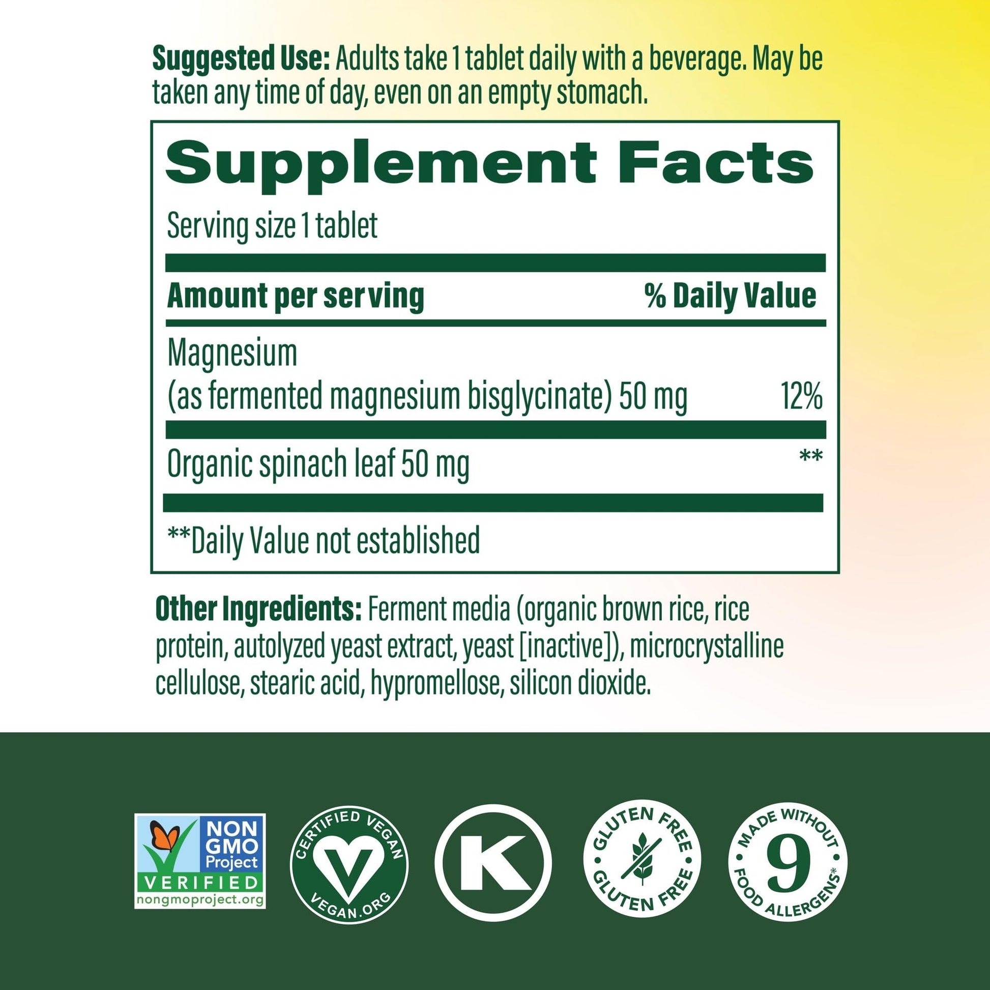 Megafood Magnesium Supplement with Fermented Magnesium Glycinate - Chelated - Supports Heart & Nervous System - Vegan Gluten-Free Non-GMO Kosher - Made Without 9 Food Allergens - 90 Tablets MegaFood buy supplements canada