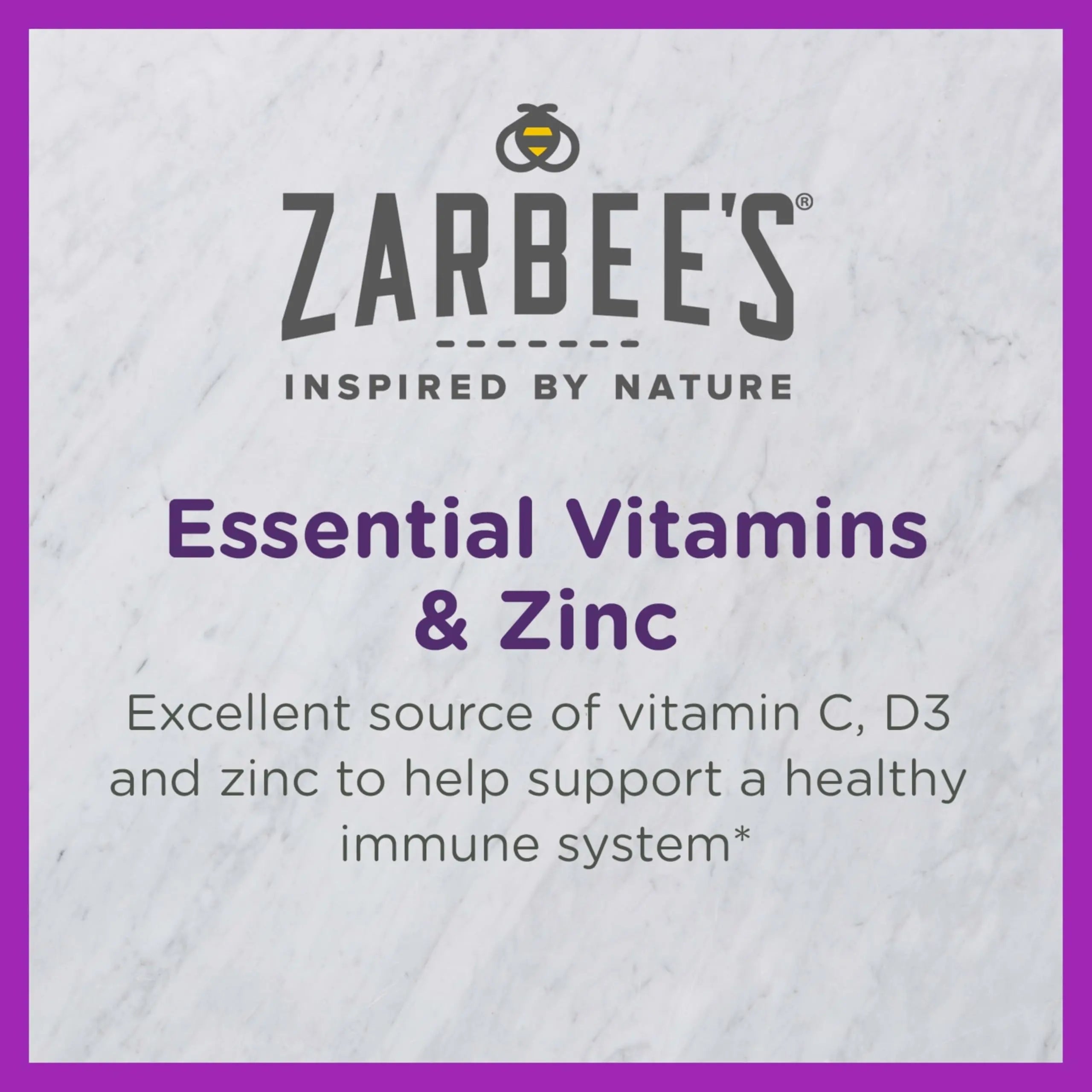 Zarbee's Kids Immune Support, Vitamin C, D & Zinc Daily Immunity Vitamins for Children 4+ Years, Natural Tropical Fruit Flavor, 28 Chewable Tablets Zarbee's buy supplements canada