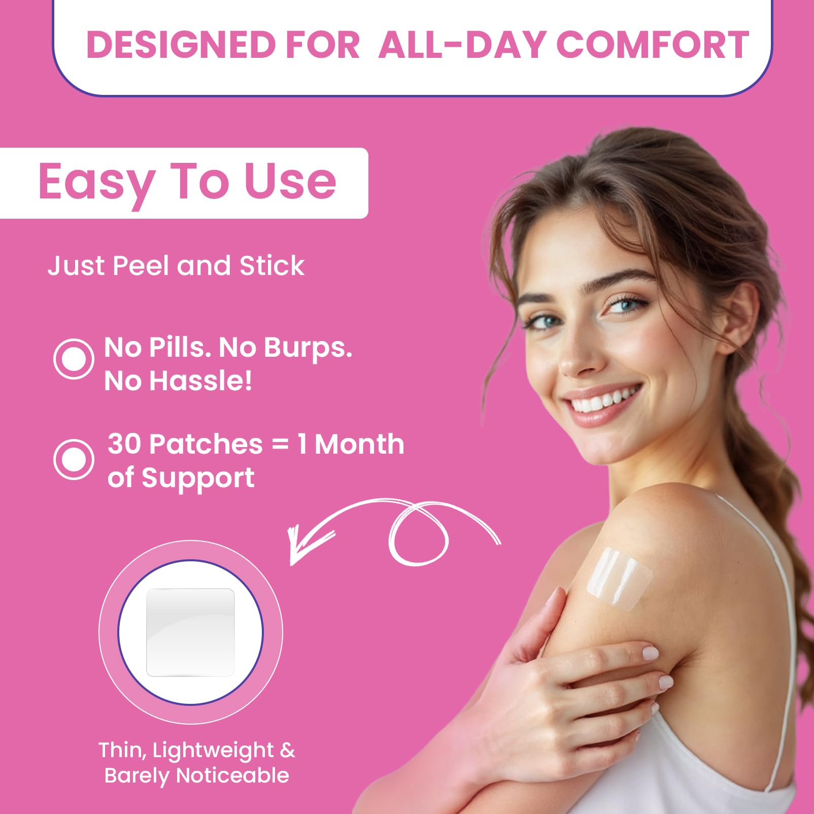 Patchvana Collagen Plus Patch for Women & Men, 1 Month Supply, 30 Patches Patchvana buy supplements canada