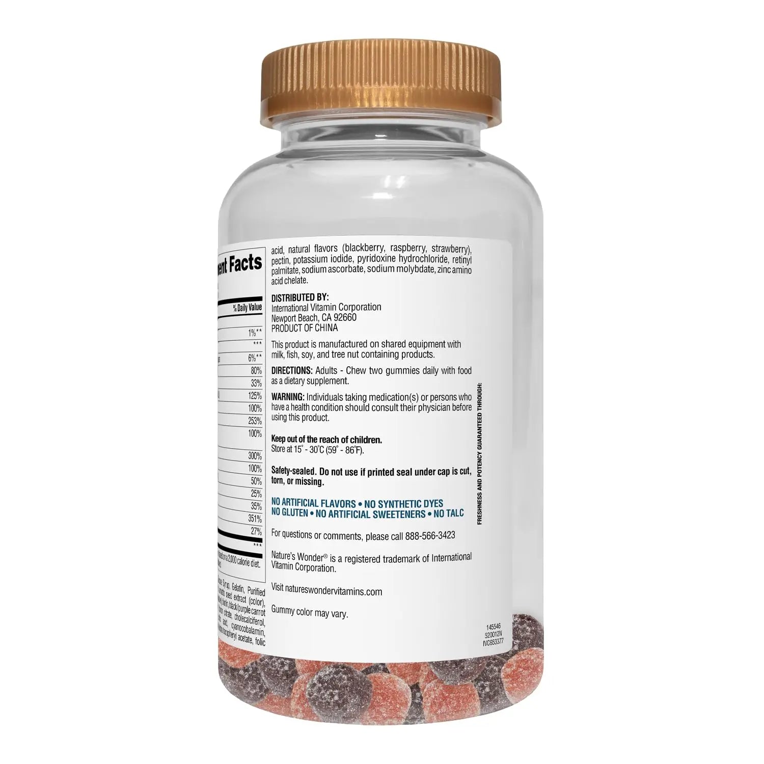 Nature's Wonder Men's Multivitamin Gummies, Supports Immune Health, Energy, Metabolism and Muscles with Vitamins A,C,D,B6,B12 Nature's Wonder buy supplements canada