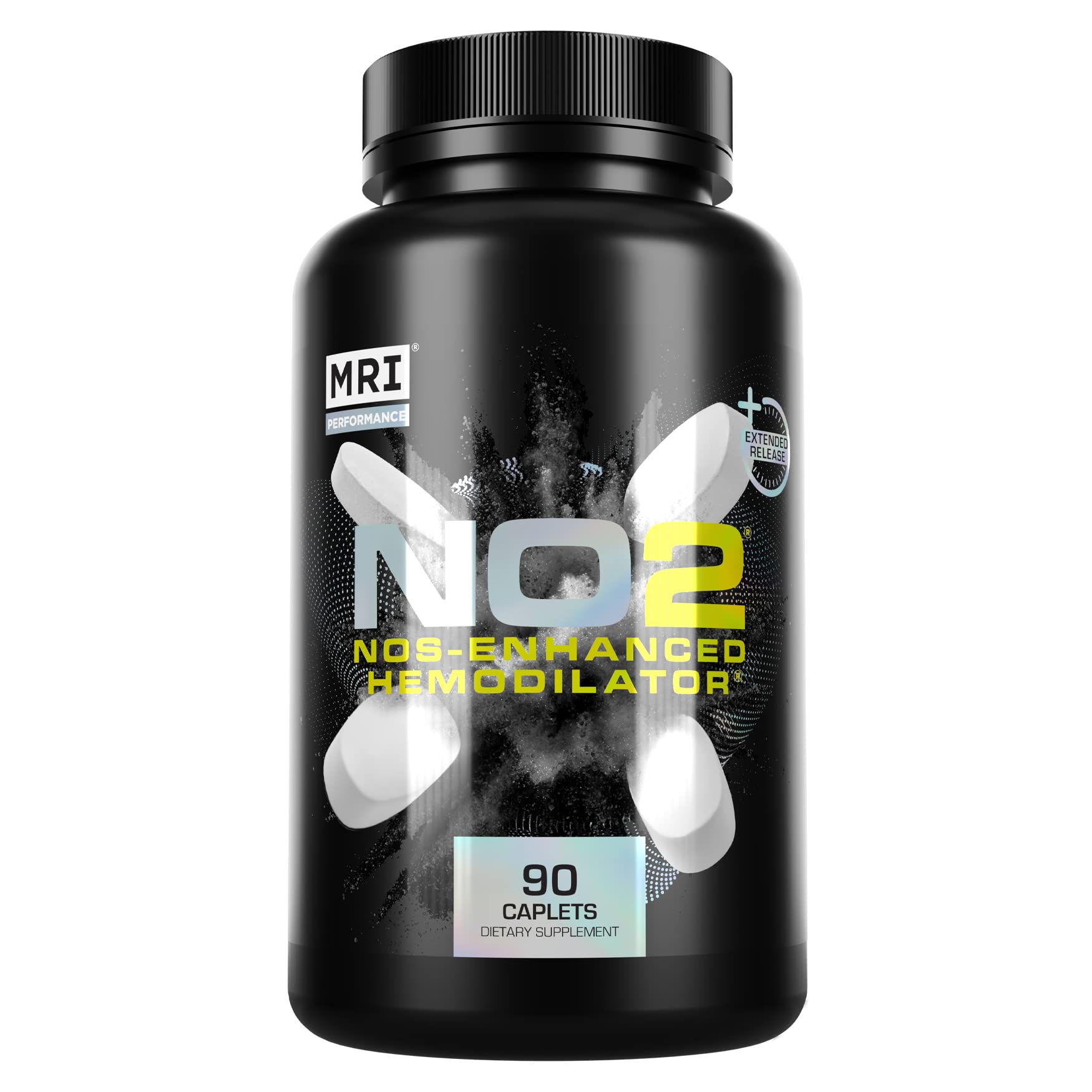 MRI Performance NO2 Nitric Oxide Booster, Original Formula with 3,000mg L-Arginine & AAKG, Nitric Oxide Production, Healthy Blood Pressure & Heart Health (90 Caplets) MRI buy supplements canada