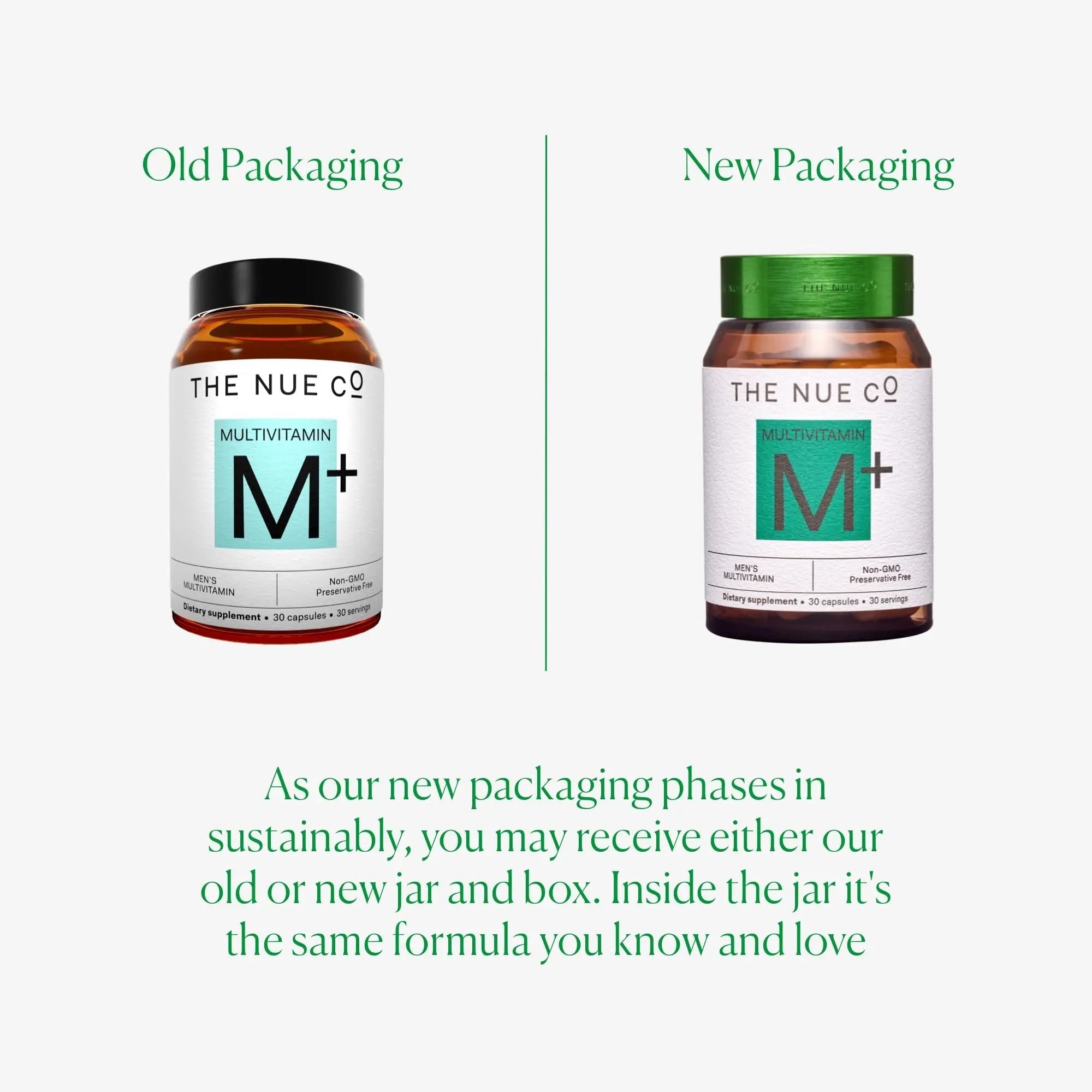 The Nue Co. Men's MULTIVITAMIN Supplement, Supports Energy, Immunity, Focus, Vegan, Gluten Free, 30 Capsules The Nue Co buy supplements canada