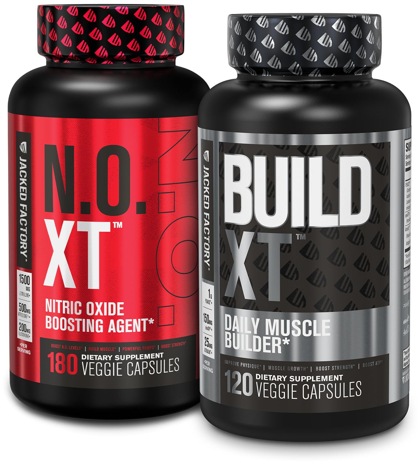 Jacked Factory Muscle Builder Supplement Stack - Build-XT Muscle Builder & N.O. XT Nitric Jacked Factory buy supplements canada