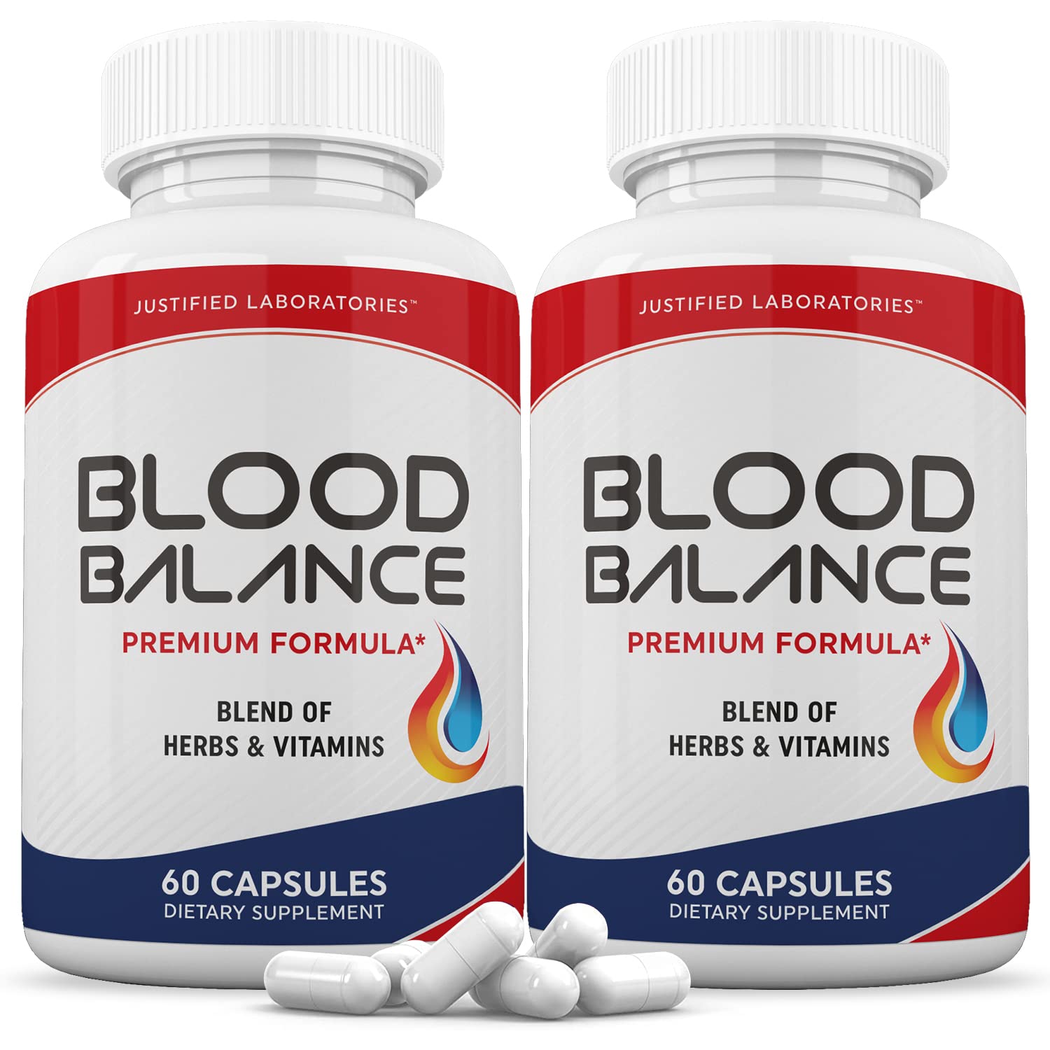 Justified Laboratories (2 Pack Blood Balance Advanced Formula 620MG Formula Supplement Pills 120 Capsules Justified Laboratories buy supplements canada
