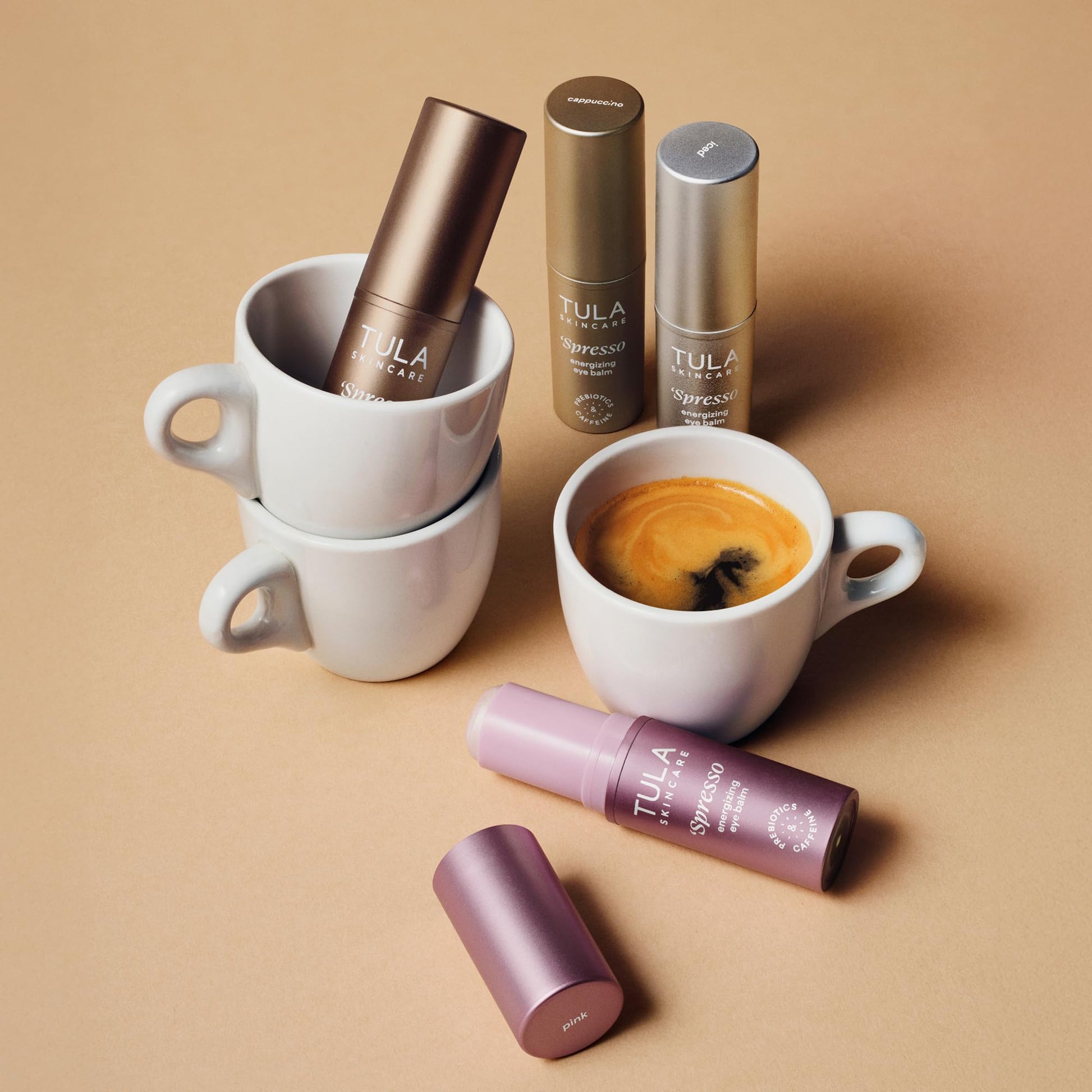 TULA Skin Care ‘Spresso Energizing Eye Balm, Gold Glow - Energizing & Hydrating Caffeine Under Eye Treatment for Dark Circles, Portable and Perfect to Use On-the-go, 0.35 oz. TULA buy supplements canada