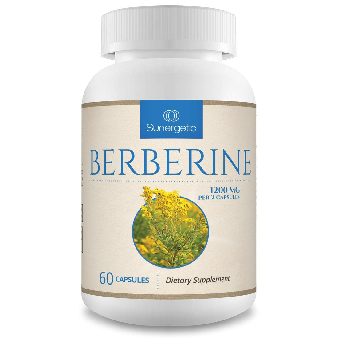 Premium Berberine Supplement - 1200mg of Berberine Per Serving - Berberine HCL Sunergetic buy supplements canada