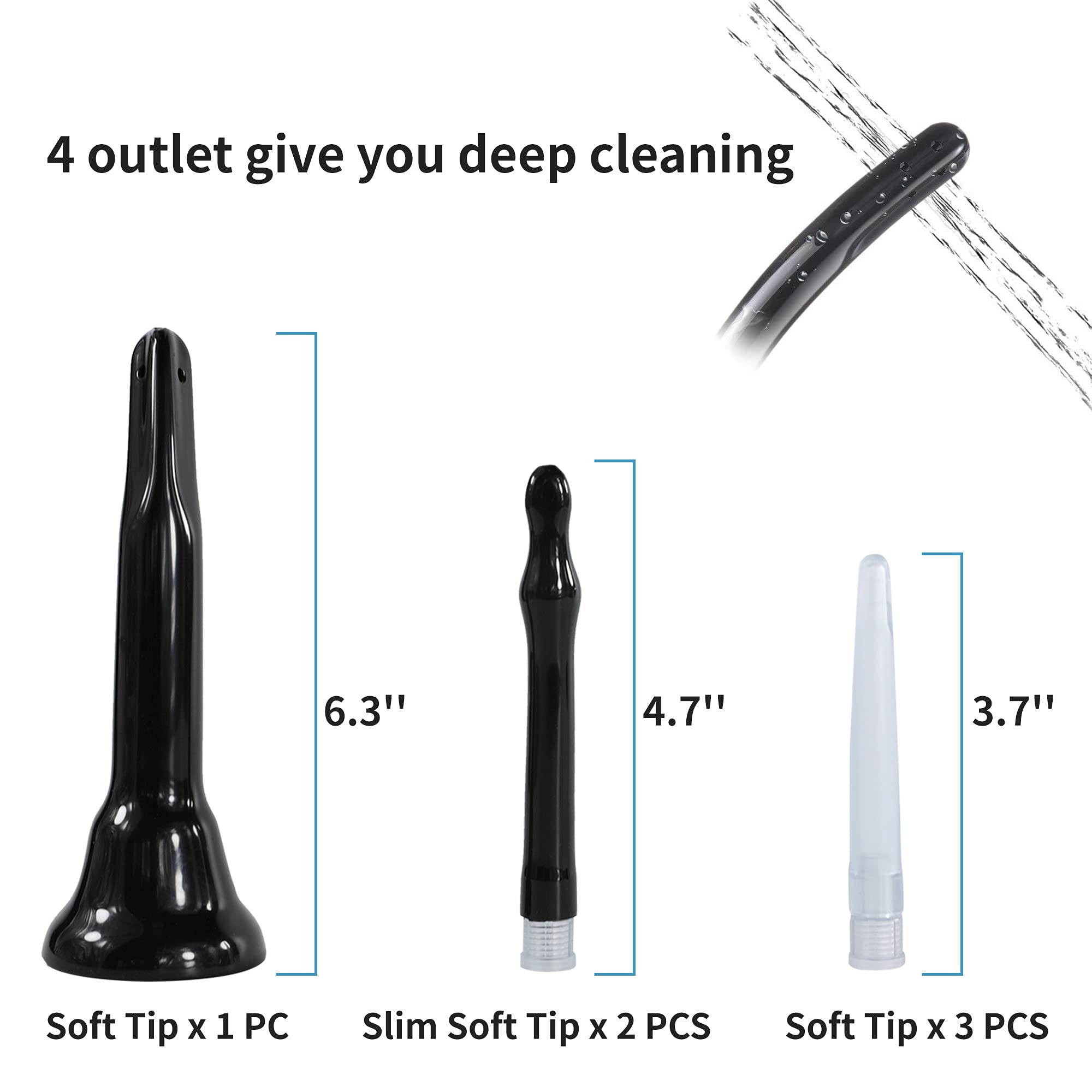 TopQuaFocus 14.5OZ Large Enema Bulb Kit Douche Bulb for Men Women Colon Cleaning Feminine TopQuaFocus buy supplements canada
