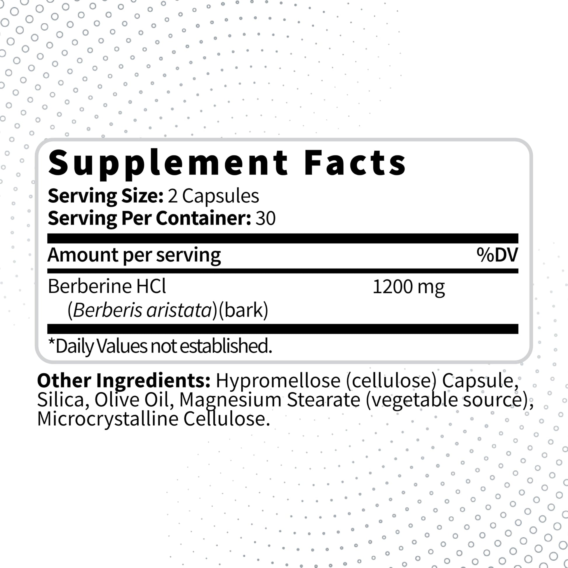 Type Zero Berberine HCL 1200mg 60 Capsules - Clean, Non-GMO, Gluten Free Supplement Type Zero buy supplements canada