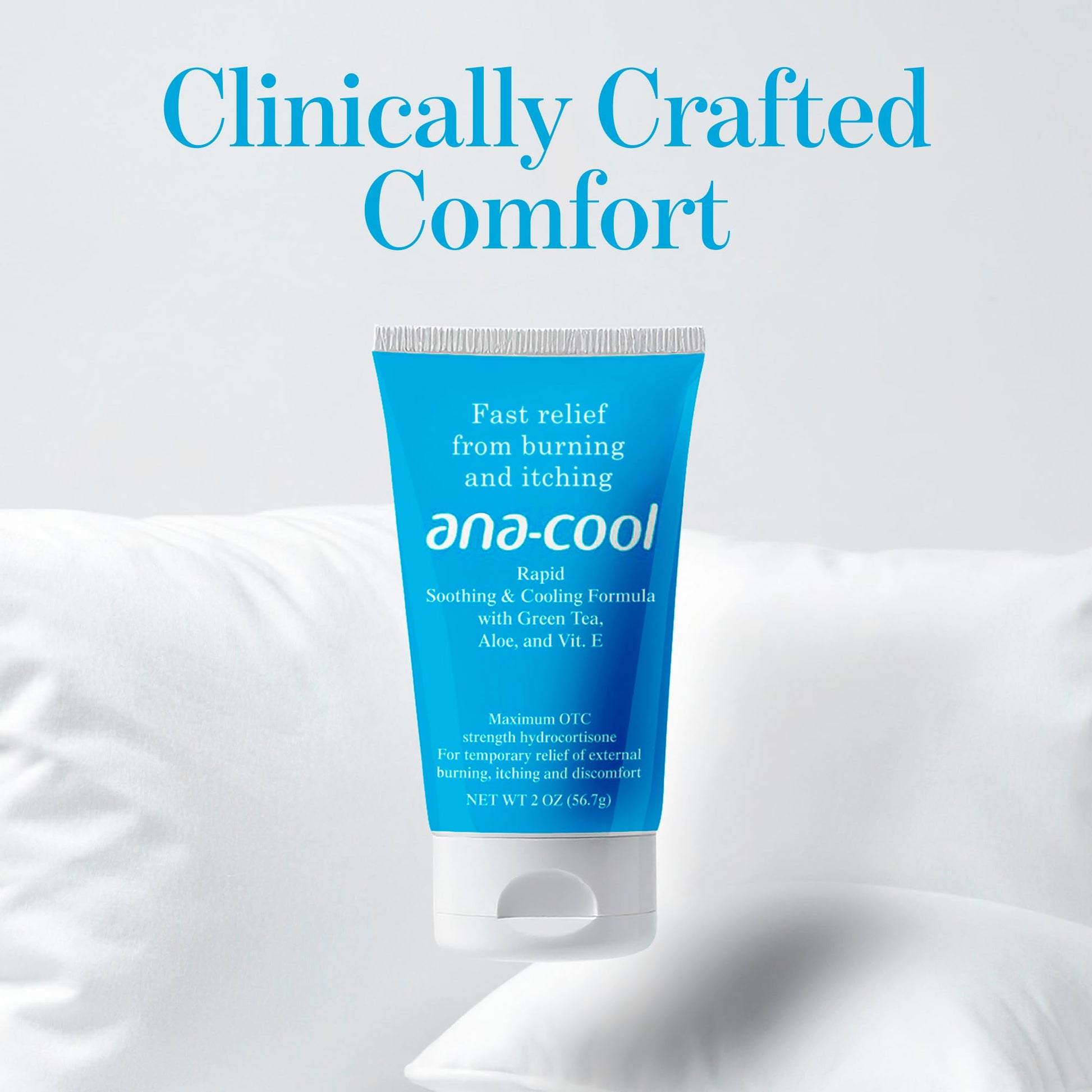 Ana-Cool Herbal Hemorrhoid Relief Cream - Fast Soothing for Bug Bites, Rashes, Irritations & More - 1% Hydrocortisone with Witch Hazel, Aloe & Vitamin E - Physician-Developed, 2 oz Tube Ana-Cool buy supplements canada