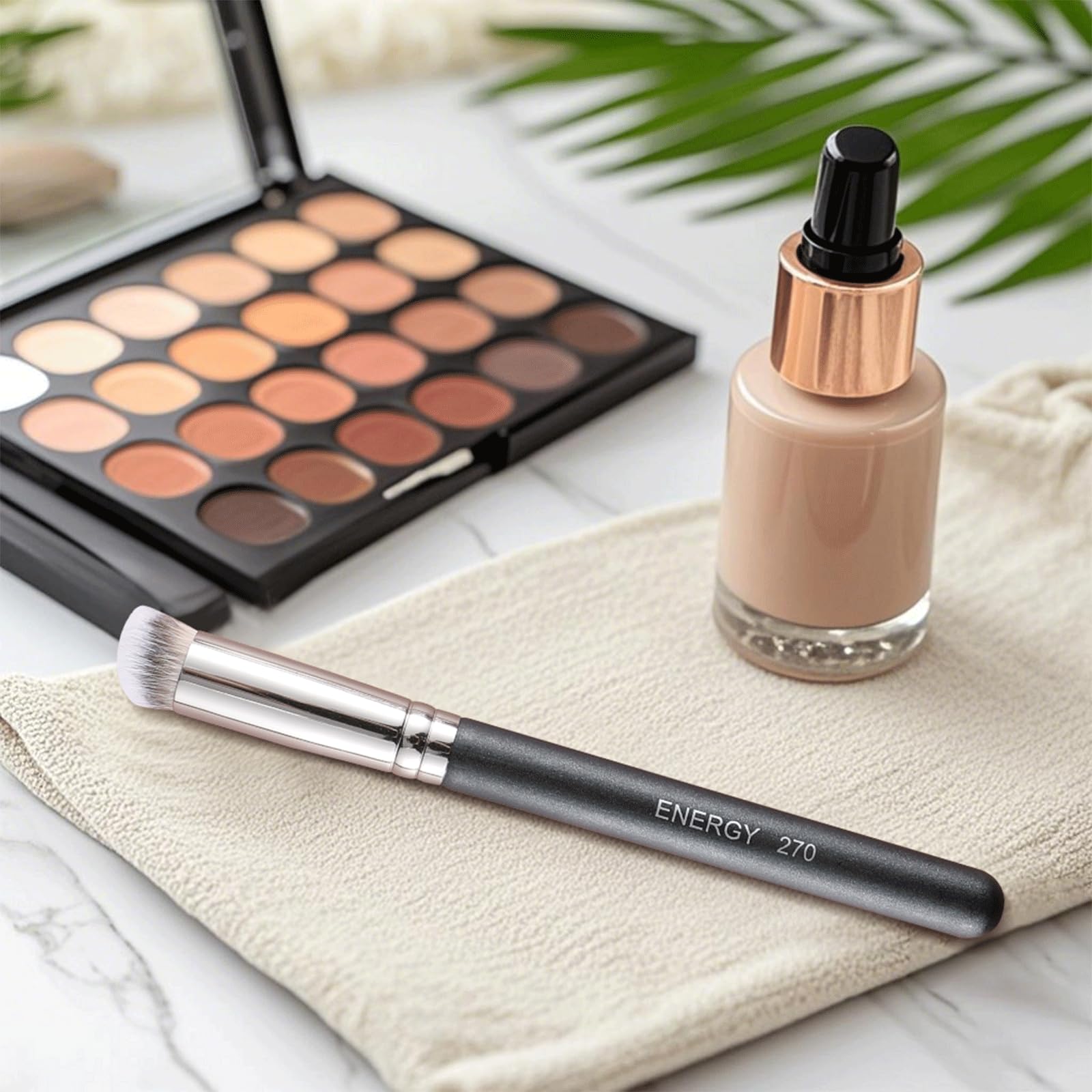 ENERGY Concealer Brush Under Eye Mini Angled Flat Top Kabuki Nose Contour Brush for Concealing Blending Setting Buffing with Powder Liquid Cream Cosmetic Pro Small Makeup Foundation brushes 270 ENERGY buy supplements canada