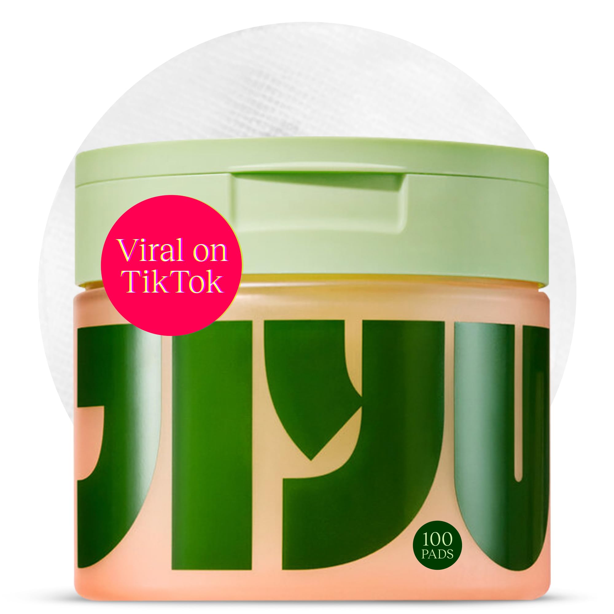 JiYu Toning Polish Pads - Korean Skincare for Dark Spots, Wrinkles & Dull Skin - Hydrating Facial JiYu buy supplements canada