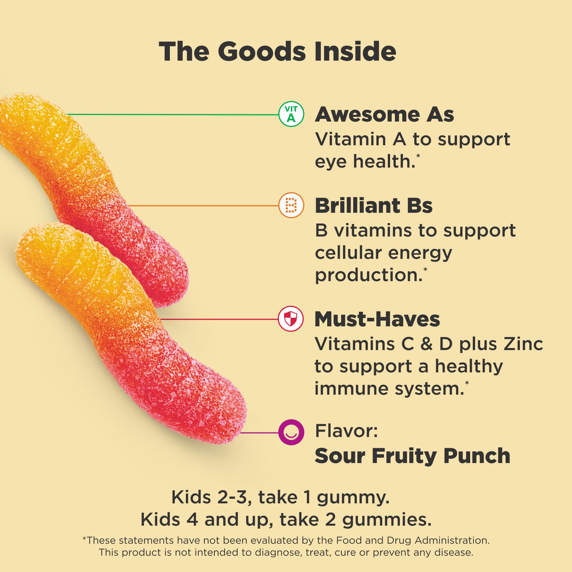 OLLY Kids Multivitamin Gummy Worms, Overall Health and Immune Support, Vitamins and Minerals A, C, D, E, Bs and Zinc, Chewable Supplement OLLY buy supplements canada