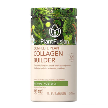 PlantFusion Vegan Collagen Powder - Plant Based Collagen Protein Powder For Muscle & Joints, Hair, Skin & Nails - Keto, Gluten Free, Soy Free, Non-Dairy, No Sugar, Non-GMO - Unflavored 10.58 oz PlantFusion buy supplements canada