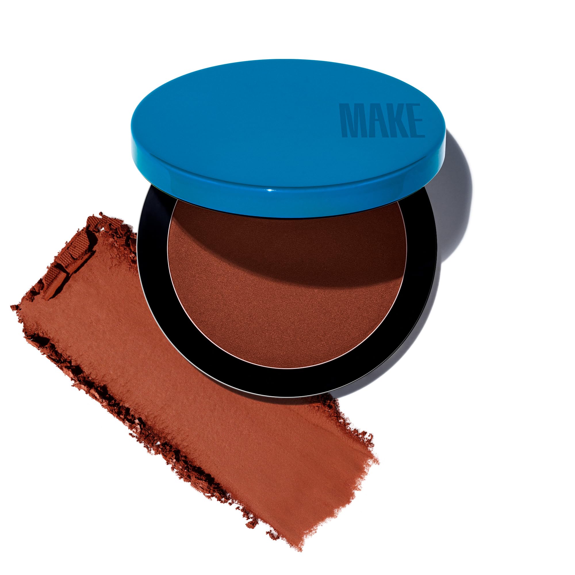 MAKE Beauty Skin Mimetic Microsuede Bronzer Powder - Matte Bronzing Powder Contour, Buildable Formula, Non Comedogenic, Long Lasting Color. Shade - Equinox for Medium to Deep Skin MAKE buy supplements canada