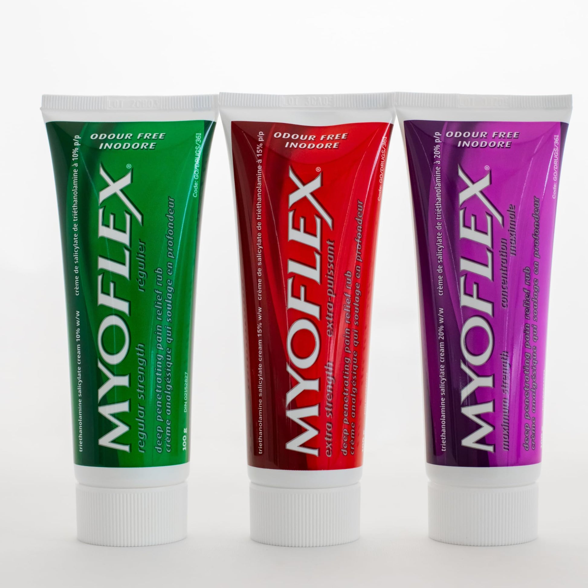 Myoflex Pain Relief Rub | Odourless | Provides Deep Penetrating Relief of Muscle Soreness & Joint Pain | Menthol Free | Stain Free | Non-Greasy | Great for Ages 2+ | 100 Grams (Maximum Strength) Myoflex buy supplements canada