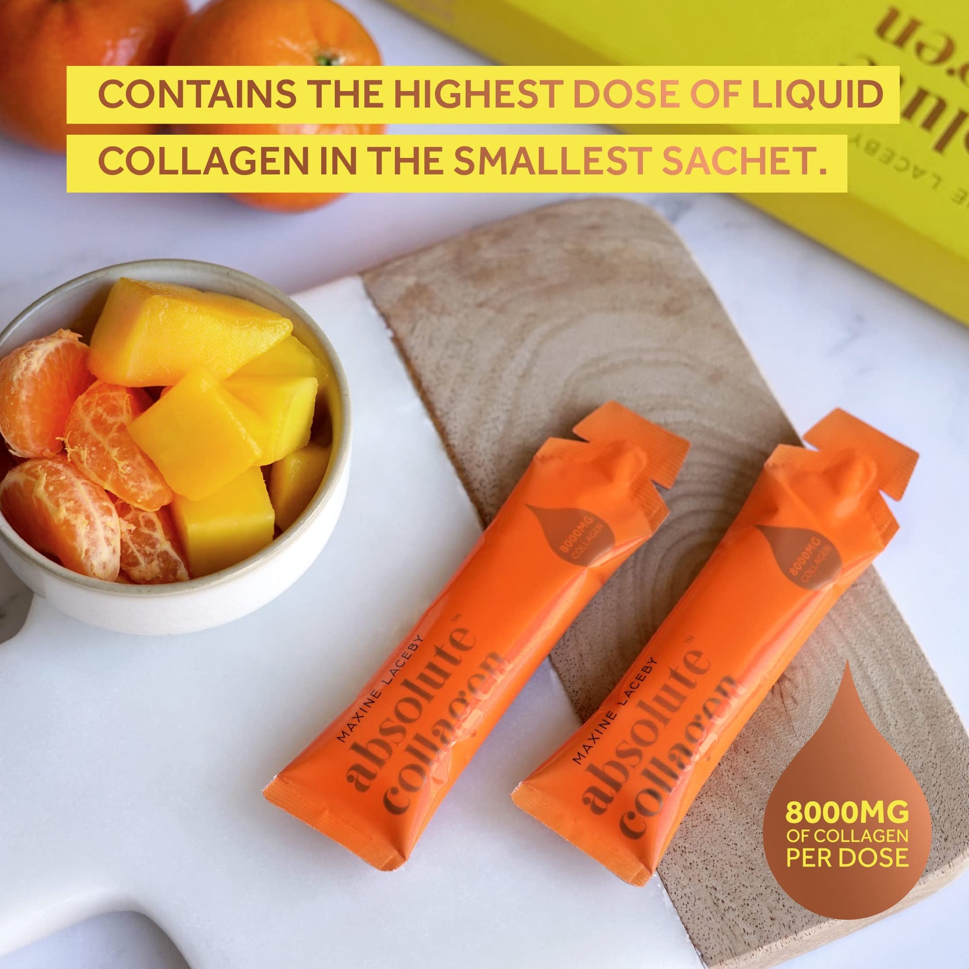 Absolute Collagen Marine Liquid Collagen Supplement for Women - 8000mg Collagen in Each Sachet Absolute Collagen buy supplements canada