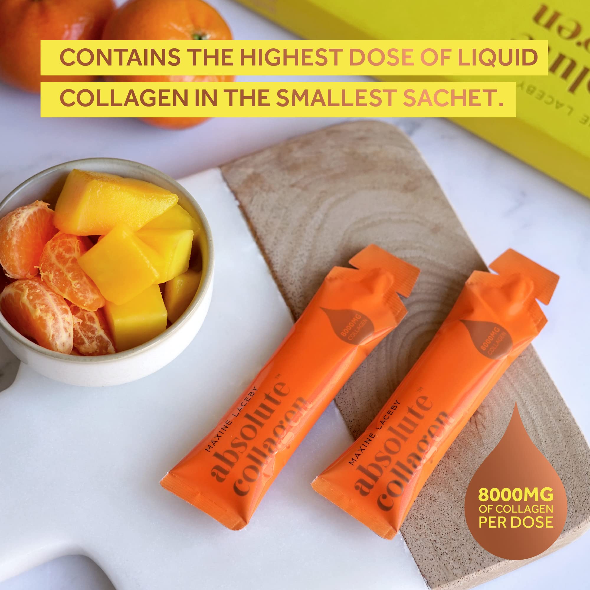 Absolute Collagen Marine Liquid Collagen Supplement for Women - 8000mg Collagen in Each Sachet Absolute Collagen buy supplements canada
