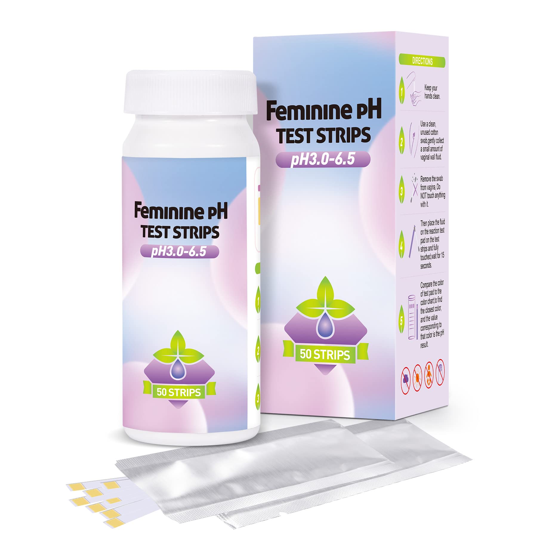 Yeast Infection Test for Women, 50 Count Vaginal pH Test Strips, BV Test Kit at Home SaySummer buy supplements canada
