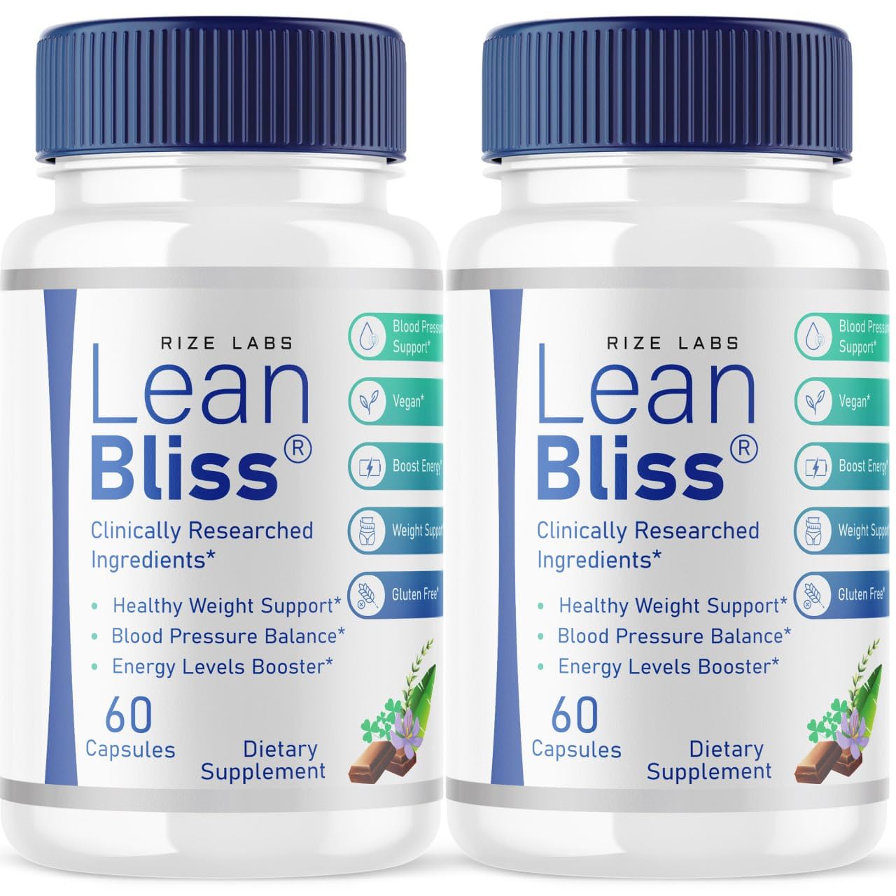 (2 Pack) Lean Bliss Weight Loss Pills, Lean Bliss Fat Burning Formula, LeanBliss Advanced rize labs buy supplements canada