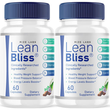(2 Pack) Lean Bliss Weight Loss Pills, Lean Bliss Fat Burning Formula, LeanBliss Advanced rize labs buy supplements canada
