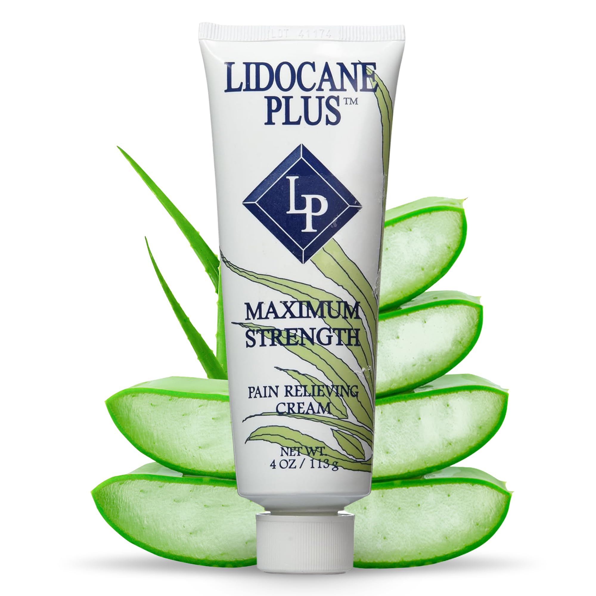 Lidocaine Plus 4% Lidocaine Cream Maximum Strength Pain & Itch Relief - Non-Greasy Formula Numbing Cream - Fast Acting Topical Pain Reliever, Soothing Topical Analgesic Aloe Vera Scent - 4 oz Lidocaine Plus buy supplements canada