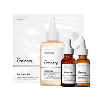 The Ordinary The Bright Set, 3-Step Regimen for Radiant, Even Skin Tone with Glycolic Acid 7% Exfoliating Toner The Ordinary buy supplements canada