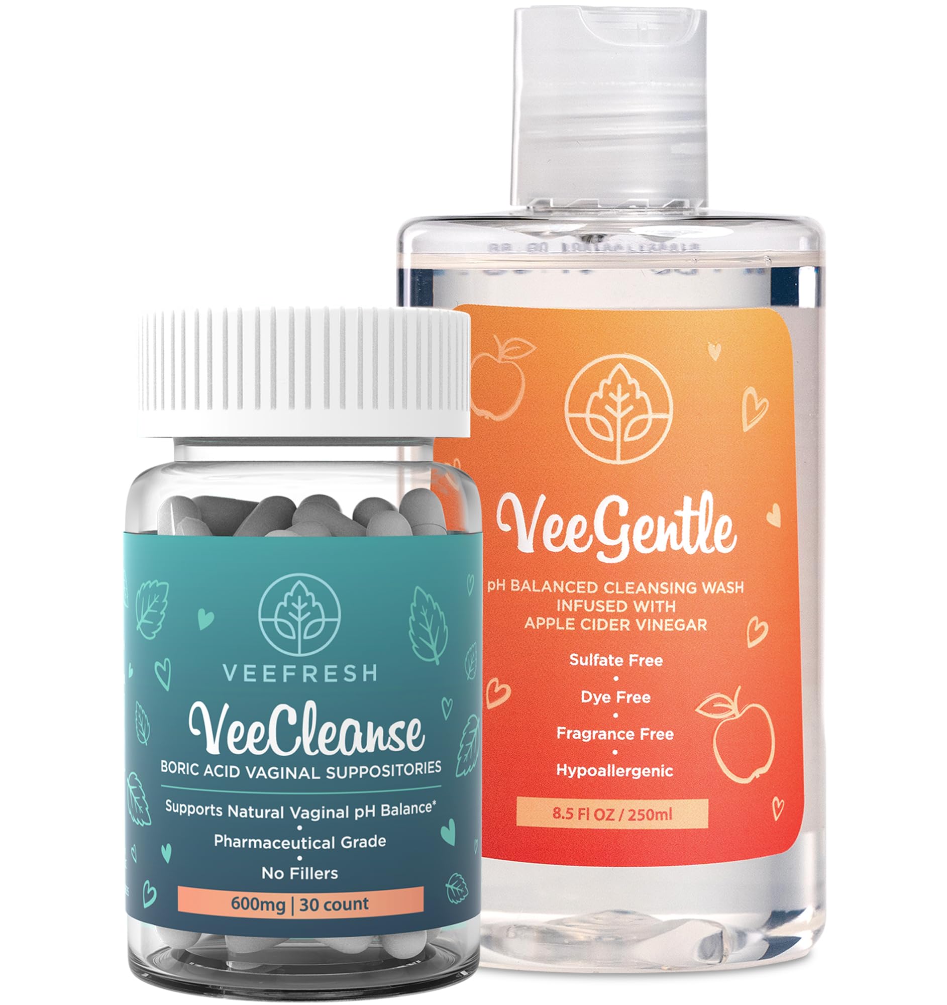 VeePower Lite - Vaginal Health Bundle - Control and Prevent Vaginal Odor - Includes VeeGentle VeeFresh buy supplements canada