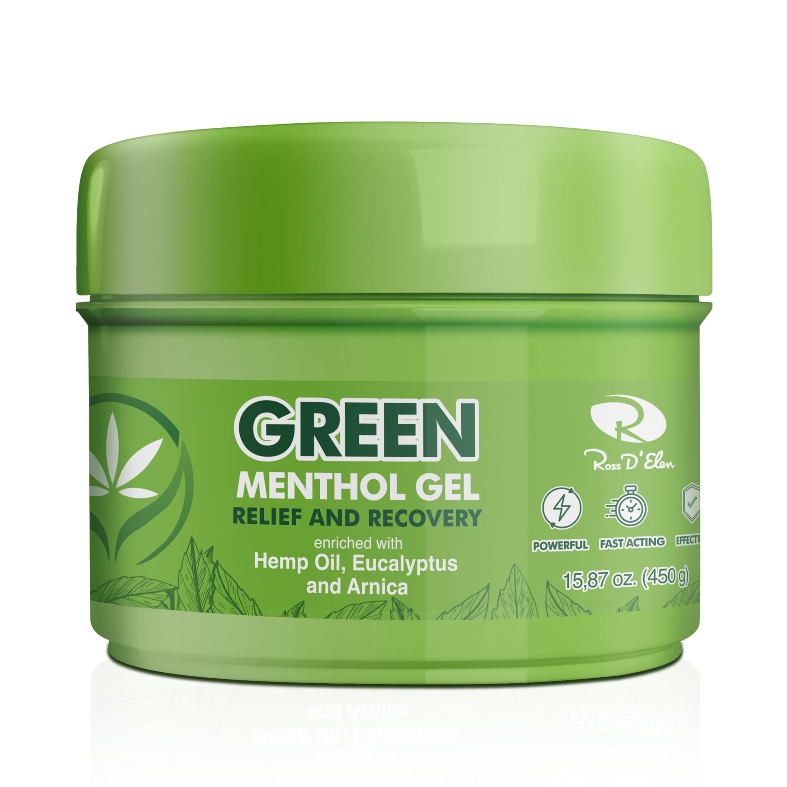 Ross D'Elen Green Menthol Gel - Large Size Single Pack ROSS D'ELEN buy supplements canada
