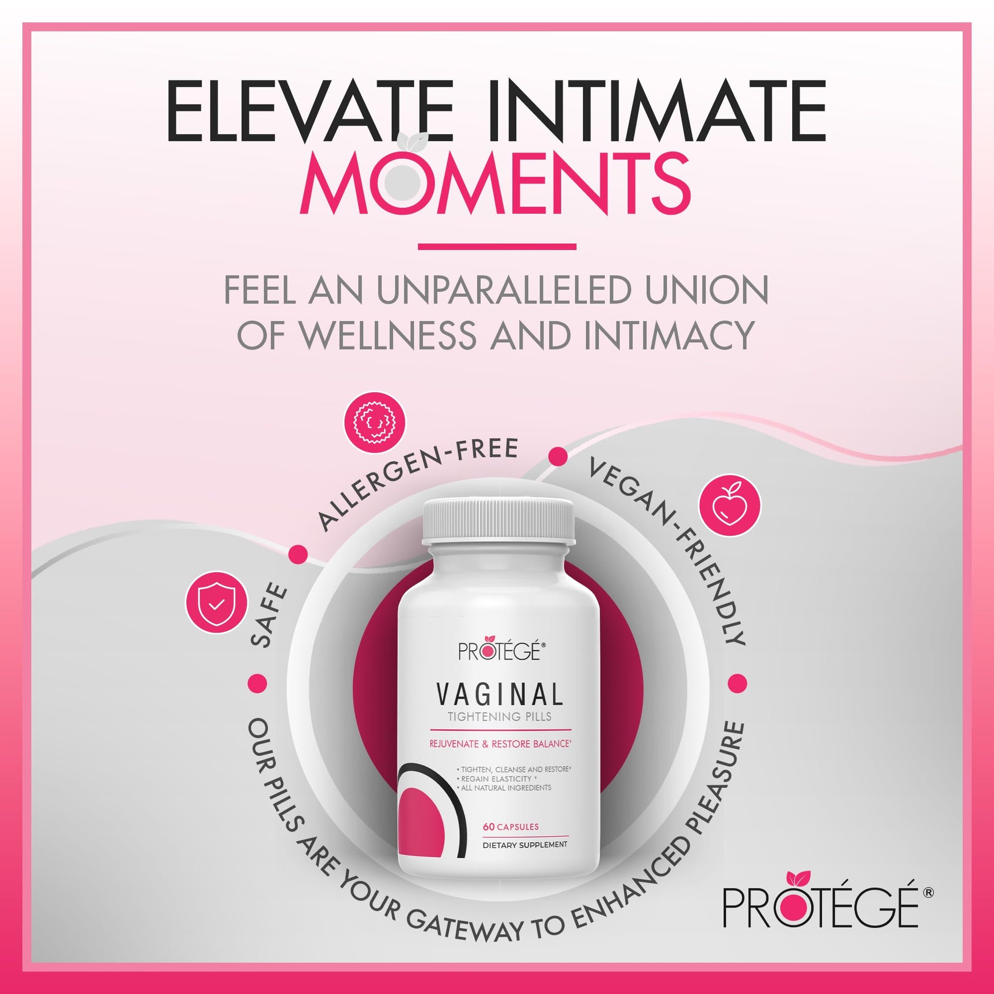 Protege Premium Vaginal Tightening Pills - Vaginal Tightening Products for Women - Vaginial Rejuvenation Protege Beauty buy supplements canada