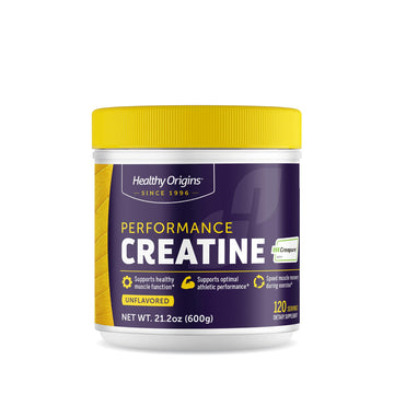 Healthy Origins® Performance Creatine with Creapure®, Unflavored Micronized Powder, Supports Muscle Function, Energy & Recovery, 21.2oz (600g), 120 Servings Healthy Origins buy supplements canada