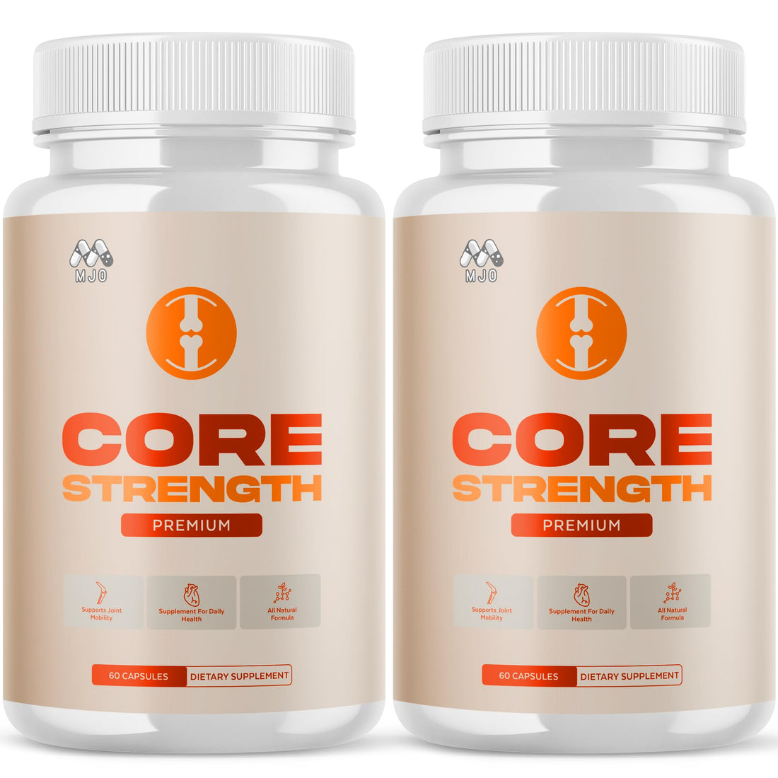 (2 Pack) Core Strength Supplement for Joint Support, Official Core Strength Joint Pills with All Natural Ingredients, Advanced Health & Wellness Support with Max Strength Multivitamins (120 Capsules) MJOBuy Supplements Australia