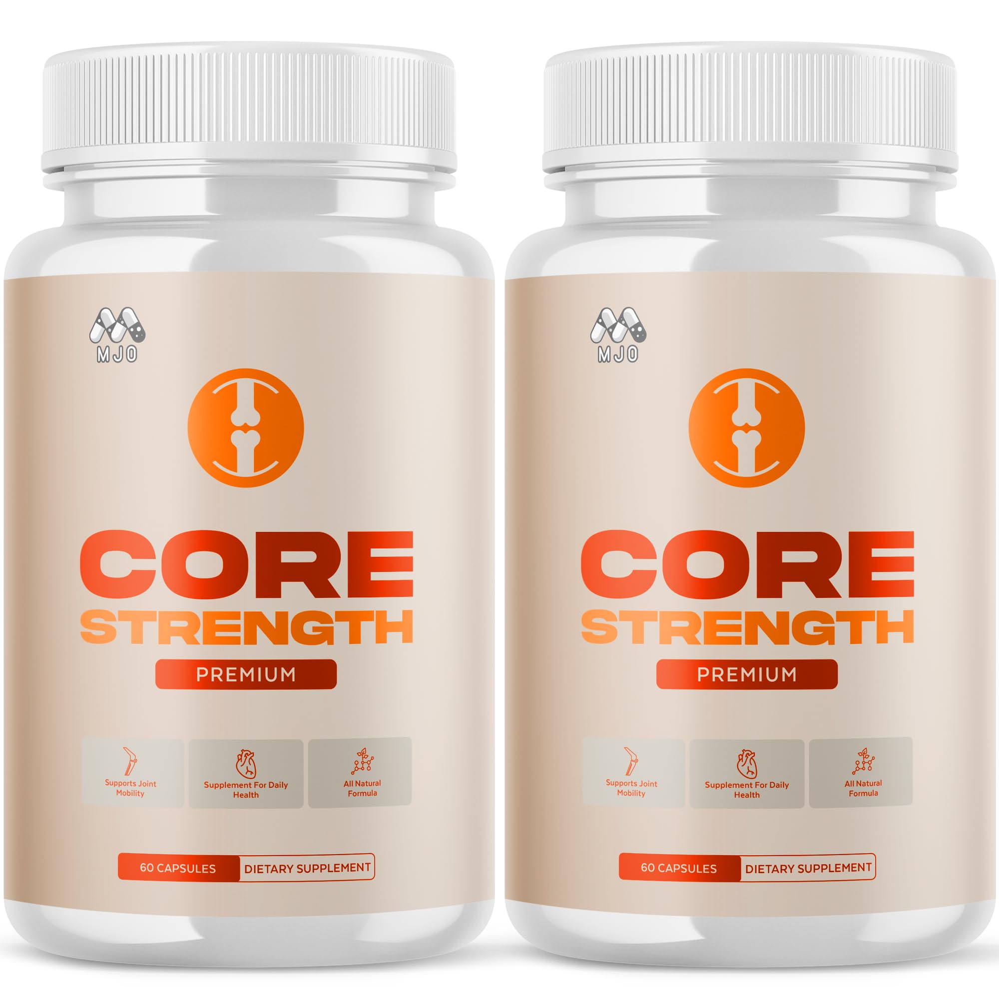 (2 Pack) Core Strength Supplement for Joint Support, Official Core Strength Joint Pills with All Natural Ingredients, Advanced Health & Wellness Support with Max Strength Multivitamins (120 Capsules) MJO buy supplements canada