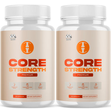 (2 Pack) Core Strength Supplement for Joint Support, Official Core Strength Joint Pills with All Natural Ingredients, Advanced Health & Wellness Support with Max Strength Multivitamins (120 Capsules) MJO buy supplements canada