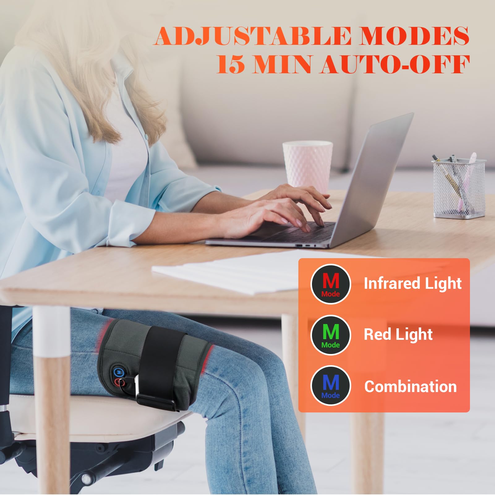 Comfytemp Red Light Therapy Belt, Cordless Infrared Red Light Therapy for Body Device, Wearable Red Comfytemp buy supplements canada
