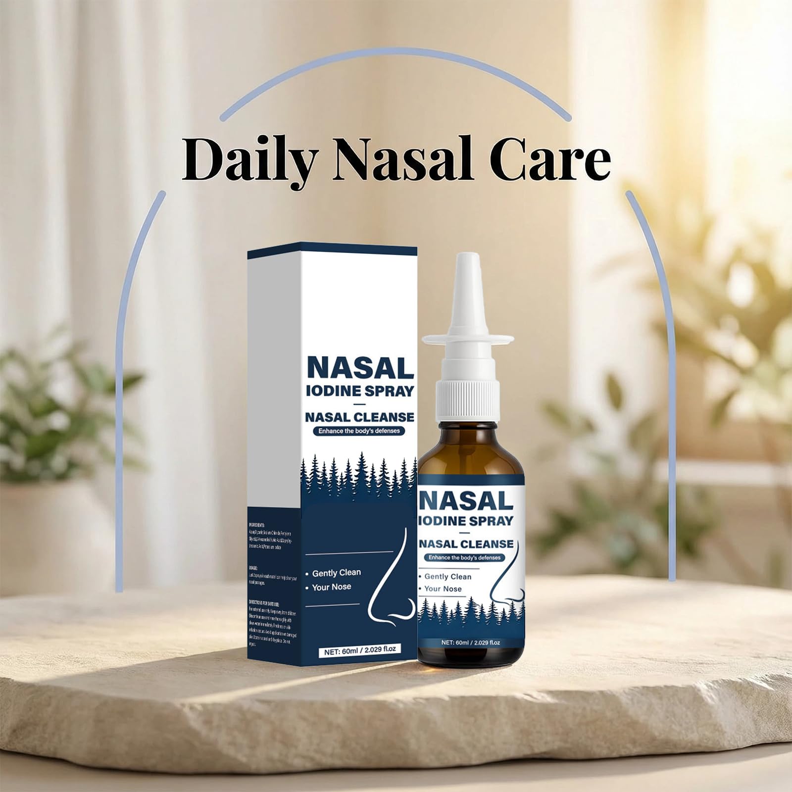 VIPUDA Nutramd Iodine Nasal Spray, Cleanses & Refreshes Your Nasal Passages, Iodine & Fulvic Acid Blend, 100% Natural Mineral Formula – 60 ml/2.029 fl.oz (1pc) VIPUDA buy supplements canada