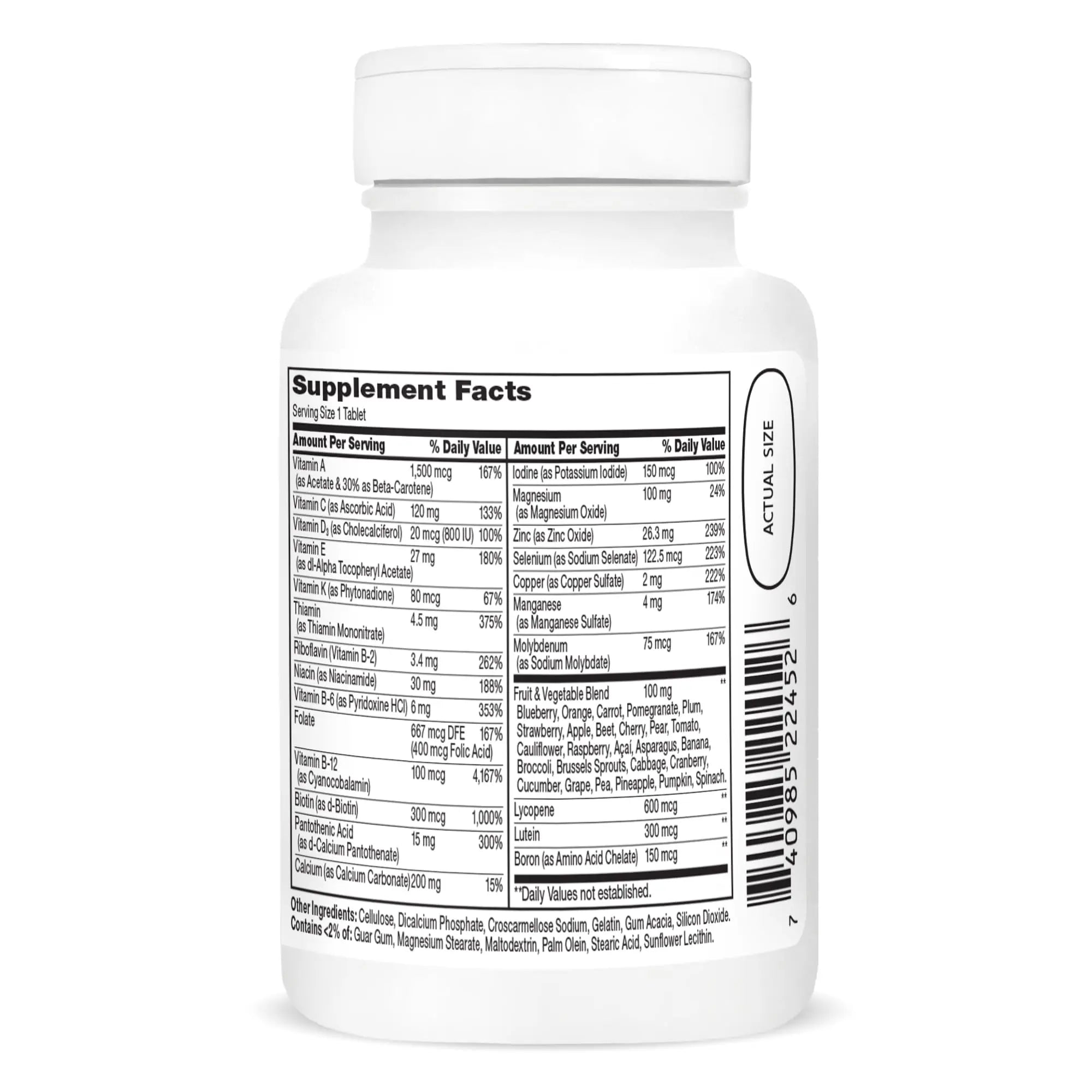 21st Century Wellify Men's 50+ Multivitamins with Minerals, 65Count 21st Century buy supplements canada