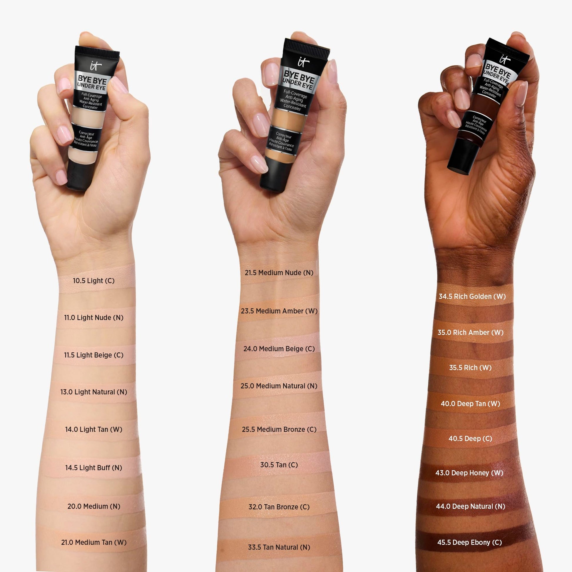 IT Cosmetics Bye Bye Under Eye Concealer (Light Nude) - Water-Resistant, Full Coverage Brightening Concealer For Dark Circles, Fine Lines, Redness & Discoloration, Anti-Aging, 24H Wear - 0.4 fl oz IT Cosmetics buy supplements canada