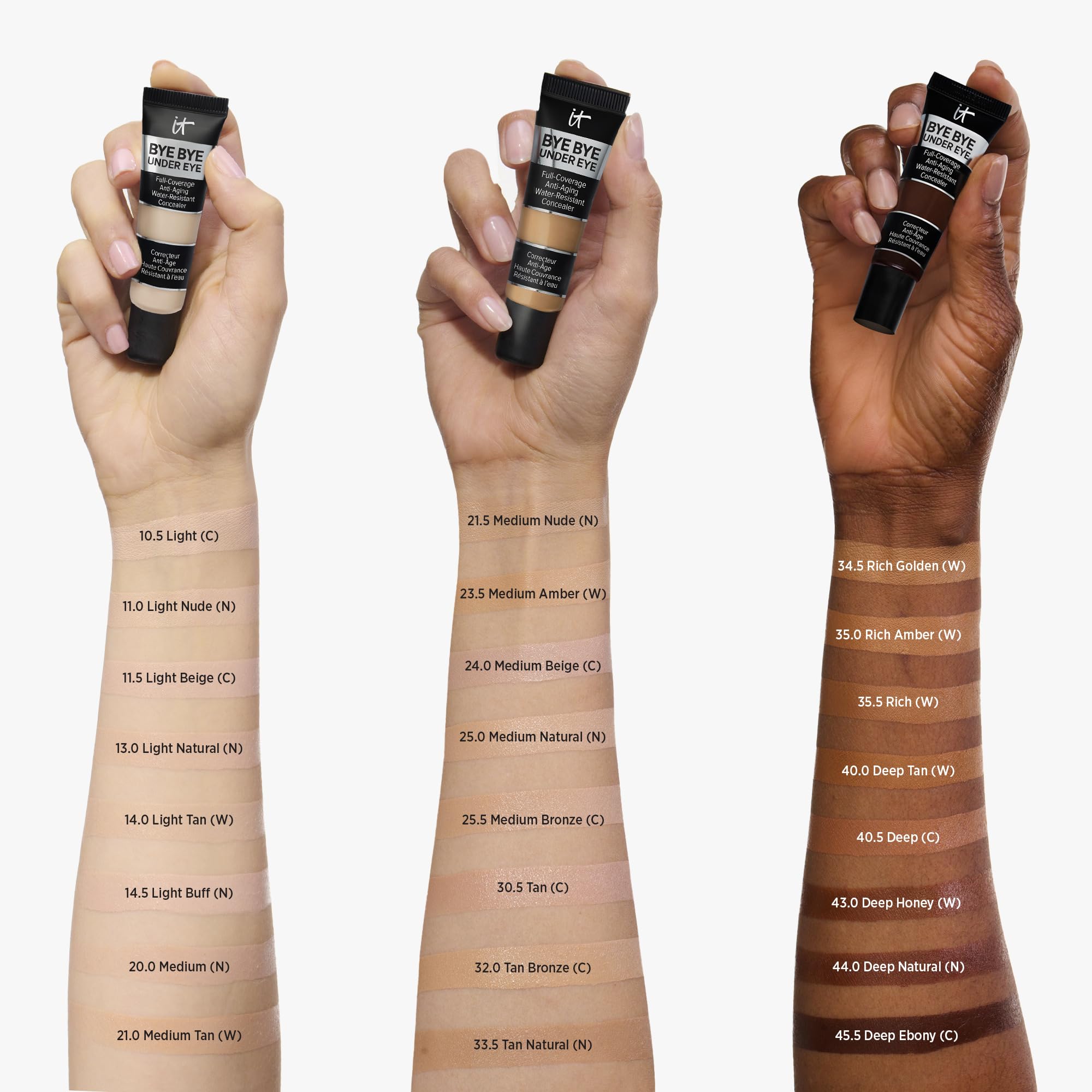 IT Cosmetics Bye Bye Under Eye Concealer (Light Nude) - Water-Resistant, Full Coverage Brightening Concealer For Dark Circles, Fine Lines, Redness & Discoloration, Anti-Aging, 24H Wear - 0.4 fl oz IT Cosmetics buy supplements canada