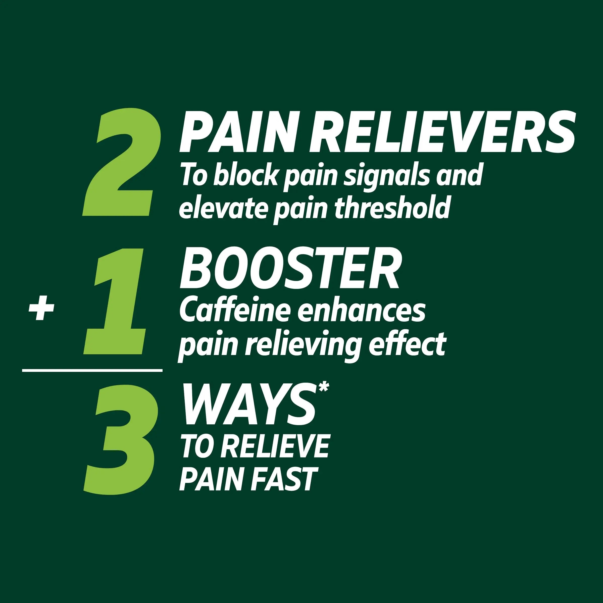 Excedrin Extra Strength Caplets for Headache Pain Relief, Acetaminophen 250mg, Aspirin 250mg, Caffeine 65mg, Pain Reliever, 24 count Excedrin buy supplements canada
