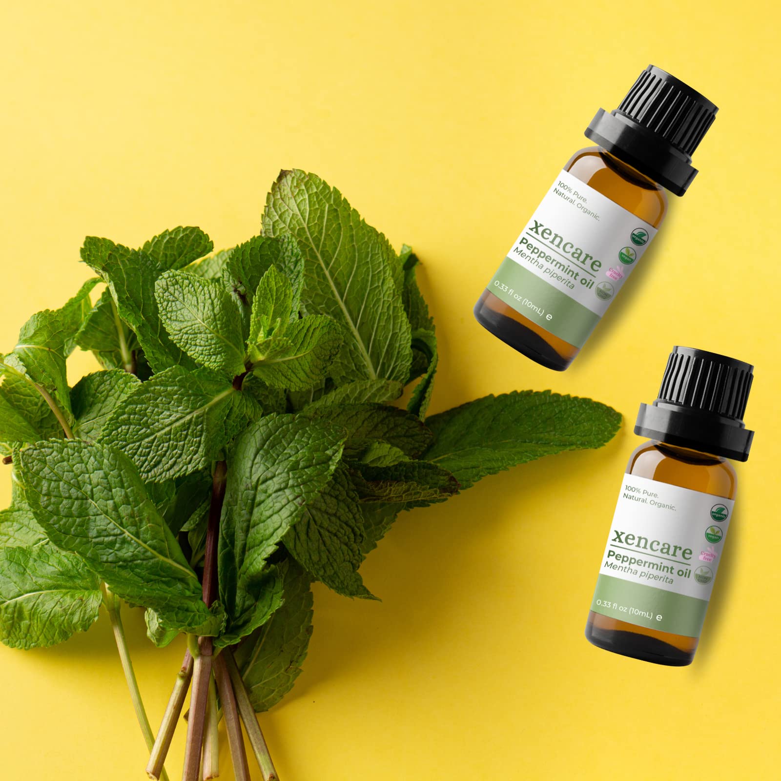 xencare Peppermint USDA Organic Food Grade Essential Oil | 100% Pure Natural Undiluted XenCare buy supplements canada