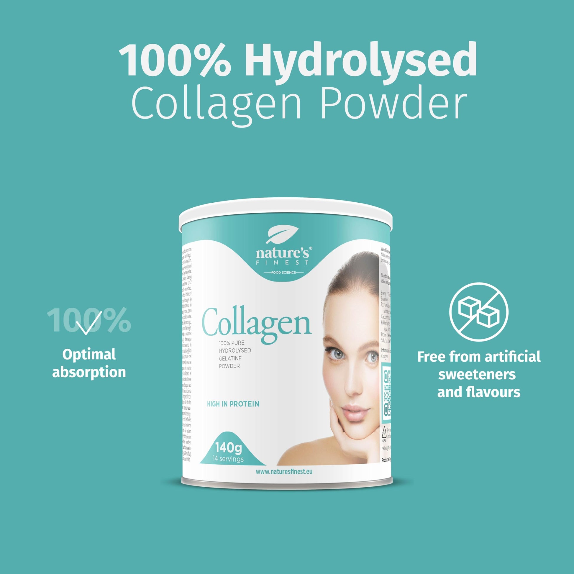 Nature's Finest by Nutrisslim Collagen Powder: 100% Hydrolysed Bovine Collagen Nature's Finest by Nutrisslim buy supplements canada